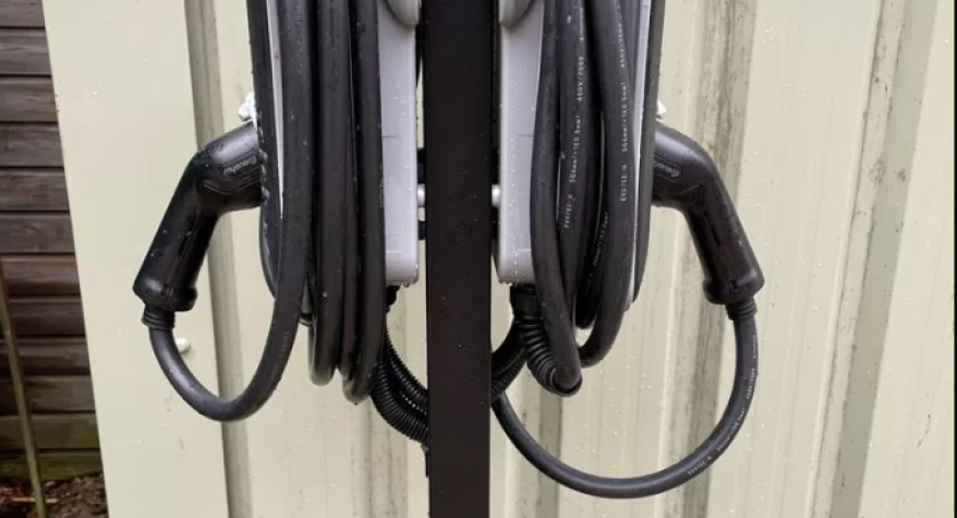 Commercial EV Charger Installation for Sponge Cakes Ltd